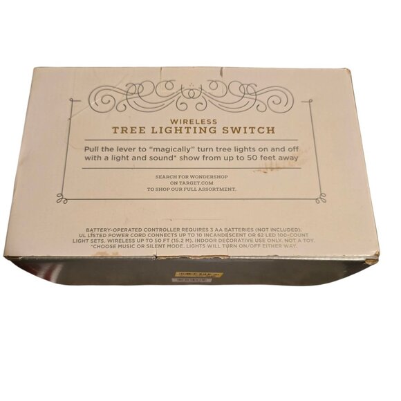 Wondershop Wireless Christmas Tree Lighting Switch Music & Light Show 2024 NIB - Picture 13 of 14